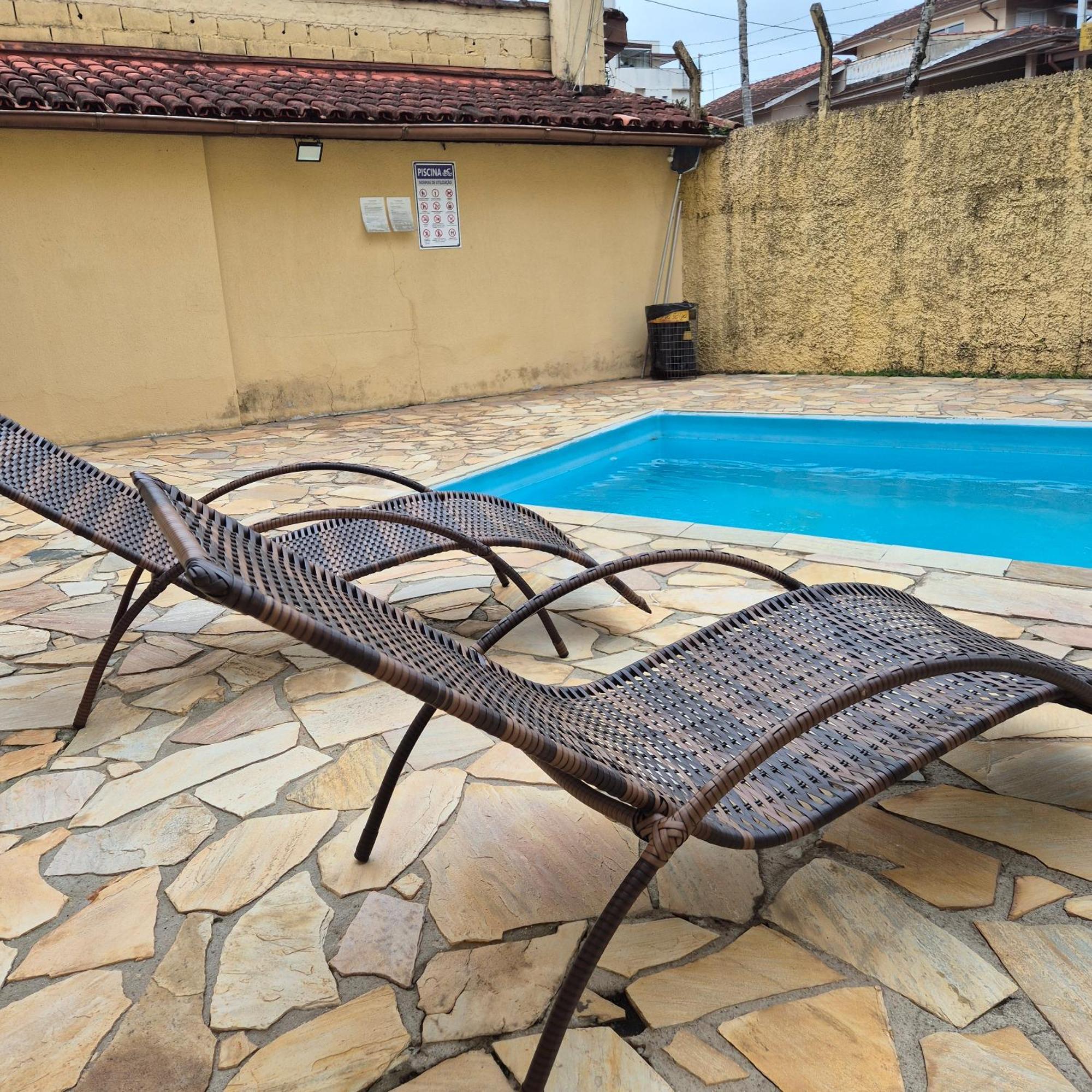 Casa 7 Em Ubatuba No Centro Condominio Com Piscina E Churrasqueira Zewnętrze zdjęcie